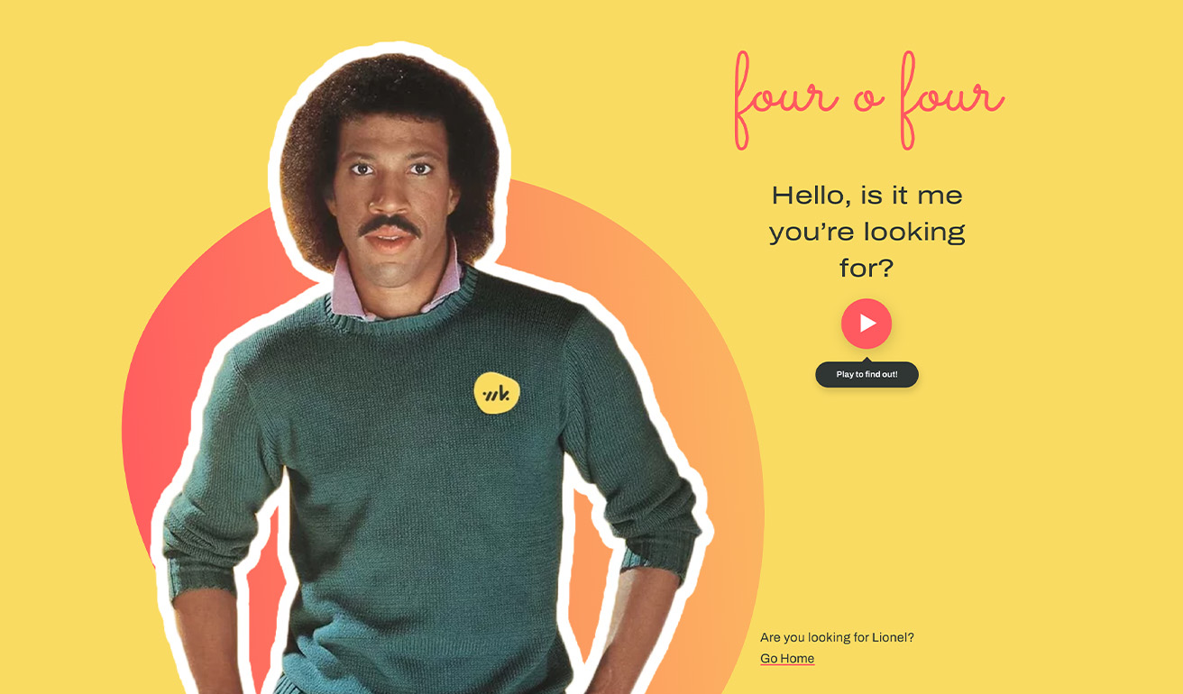 Lionel Richie mit seinem berühmten Songtext «Hello, is it me you're looking for?»